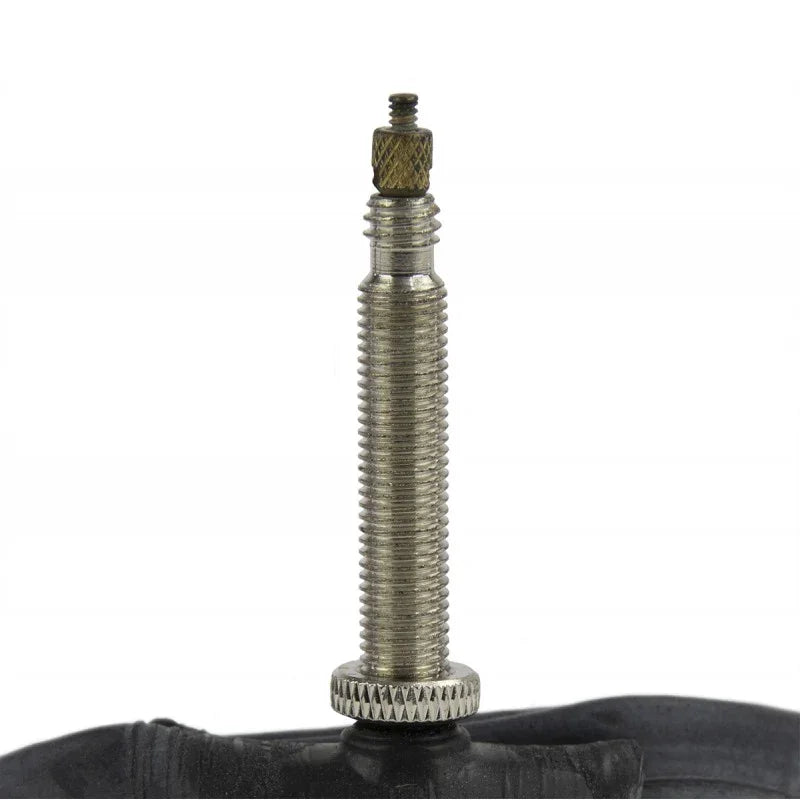 Valve de pneu BMX en métal avec filetage et tête texturée pour gonflage