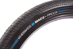 Gros plan du pneu KHE MAC2+ PROOF noir pour BMX