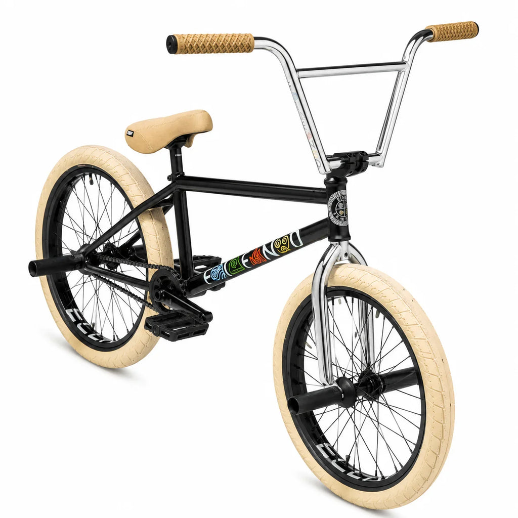 BMX CUSTOM FIEND RAEKES 20.80" BLACK / CHROME - PROCESS 