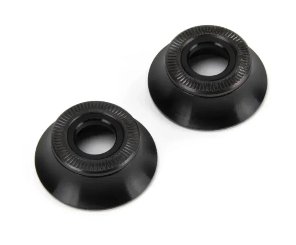 Paire de roulements de pédales BMX noirs avec finition mate