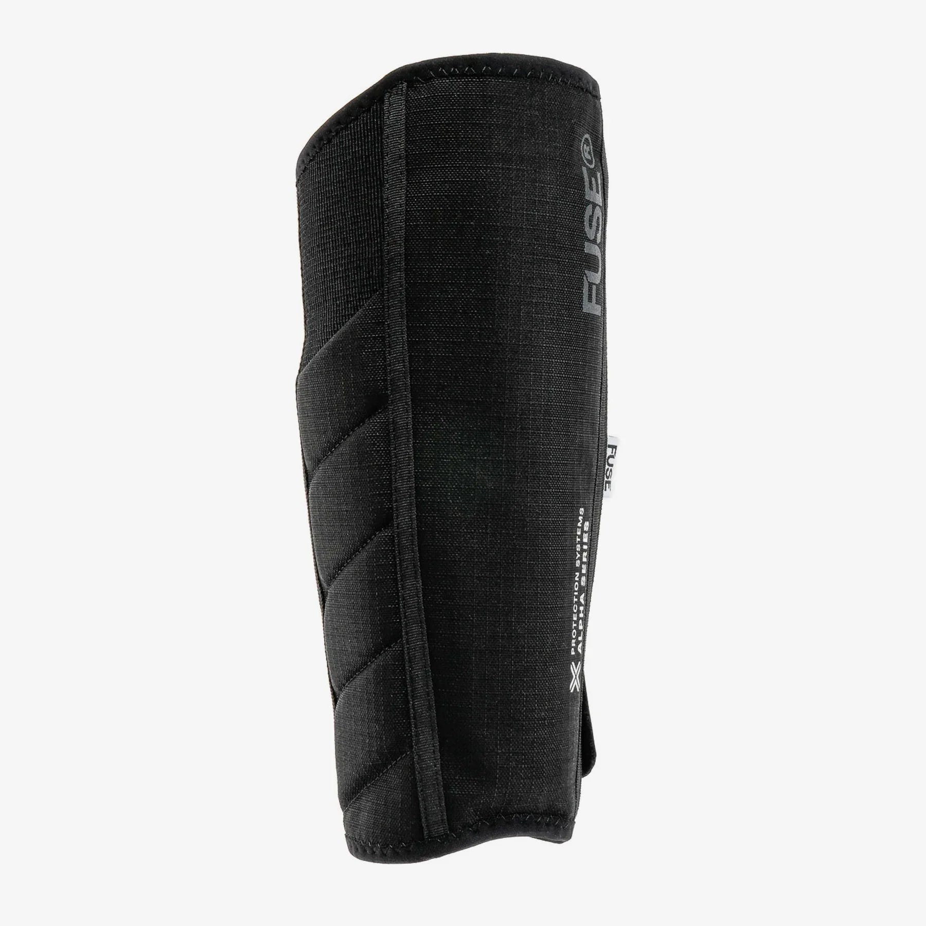Protège-tibia noir Fuse Alpha Series pour BMX