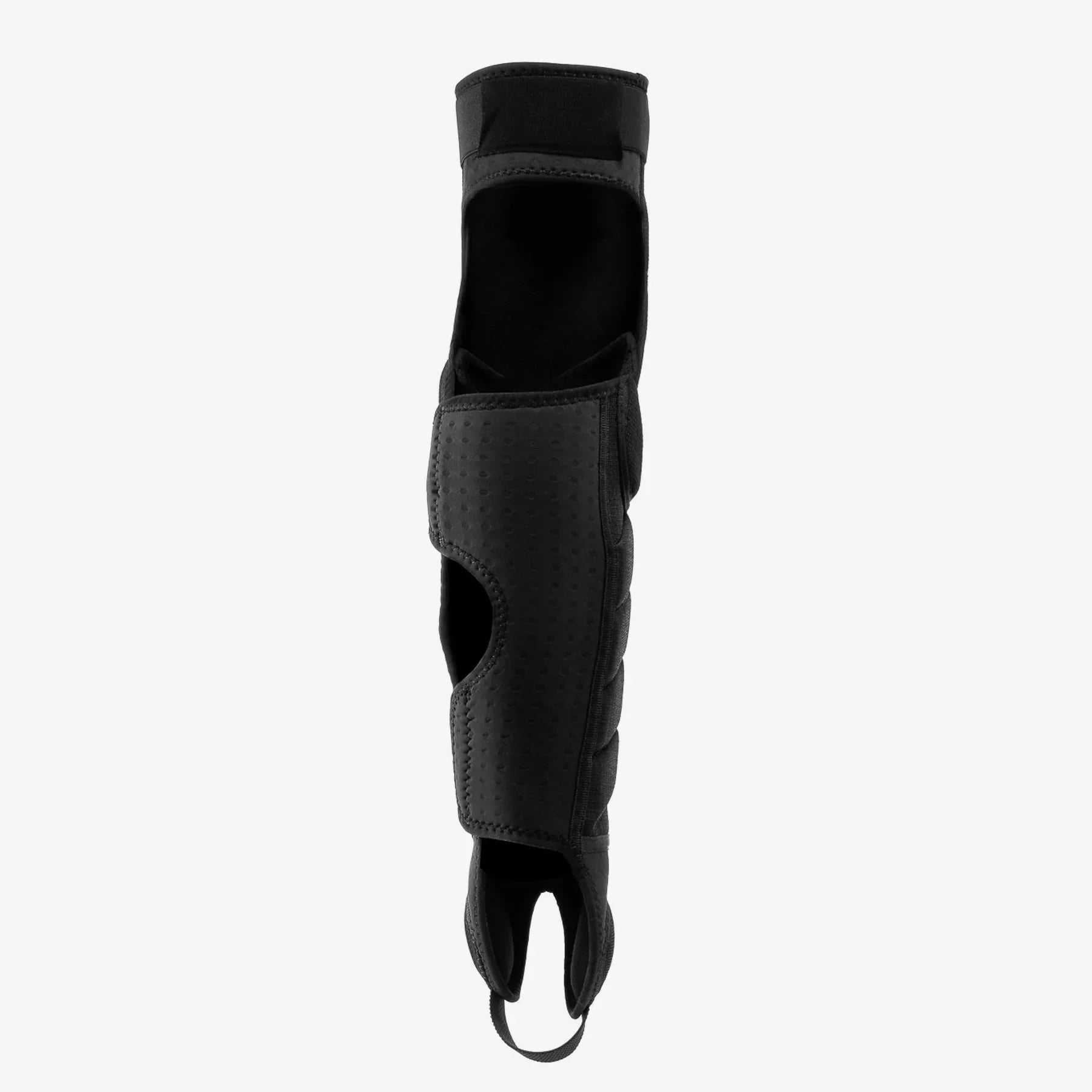 Protège-tibia noir rembourré pour BMX