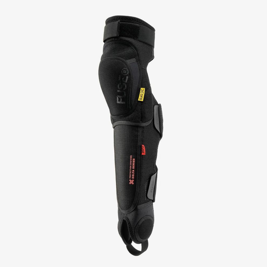 Genouillère de protection noire Fuse Delta Series pour BMX