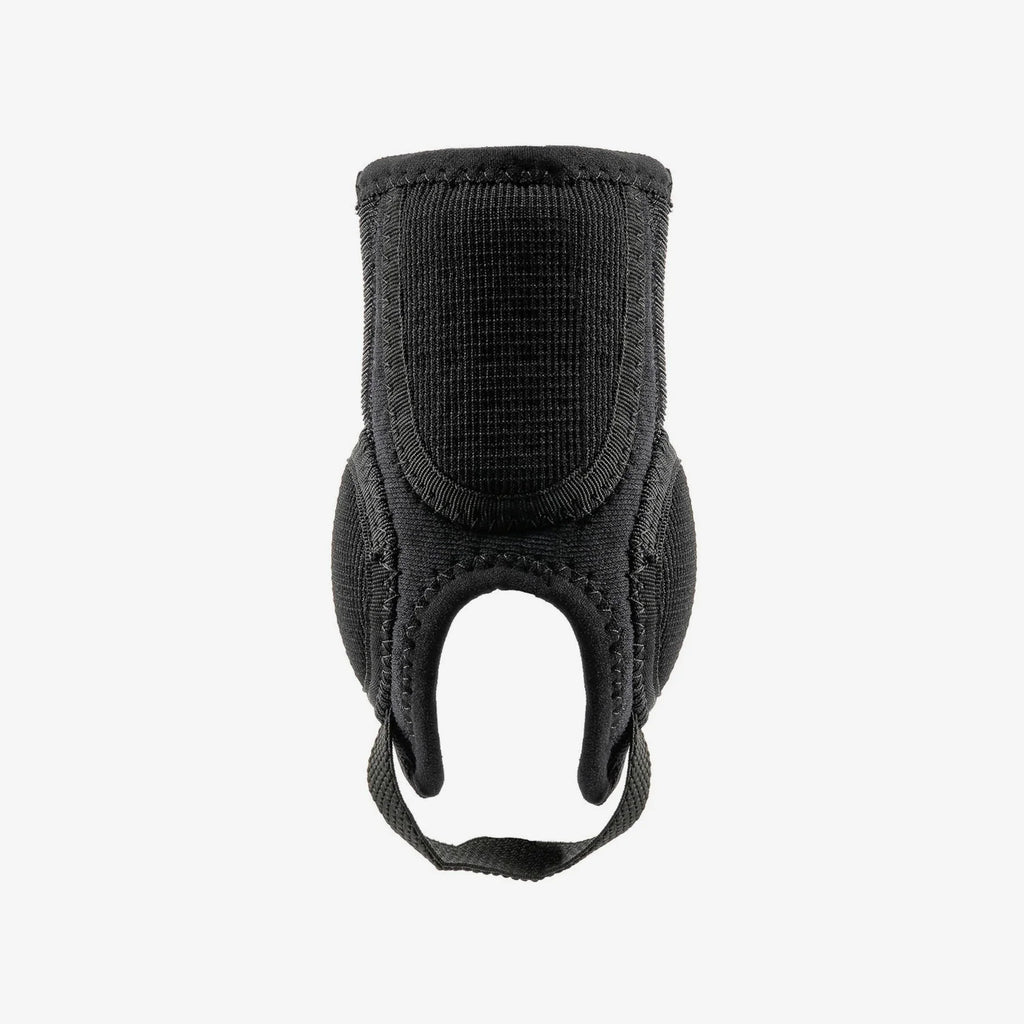 Protège-tibia noir pour BMX en tissu technique résistant