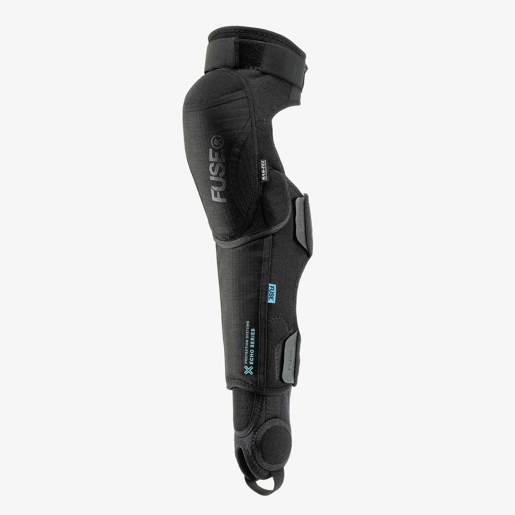 Protège-jambes de protection noir Fuse Echo Series pour BMX