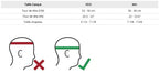 guide des tailles casque prime