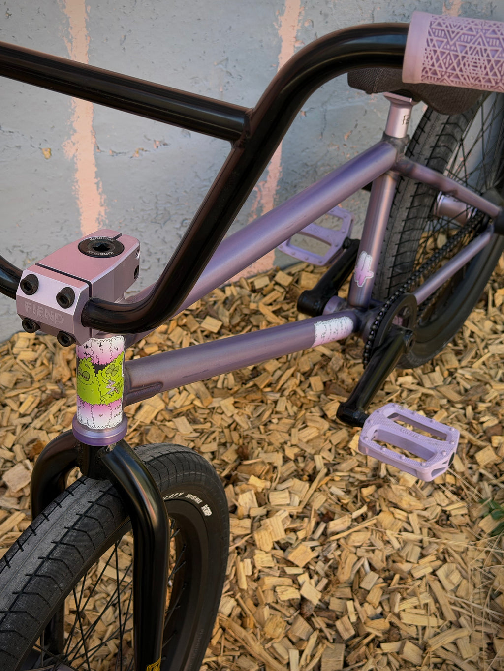 BMX CUSTOM FIEND TY MORROW 20.75" PURPLE HAZE
