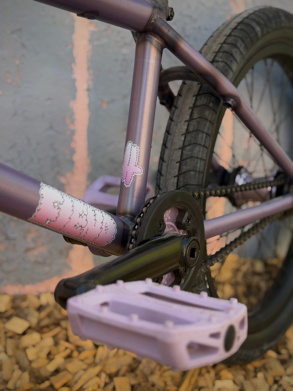 BMX CUSTOM FIEND TY MORROW 20.75" PURPLE HAZE
