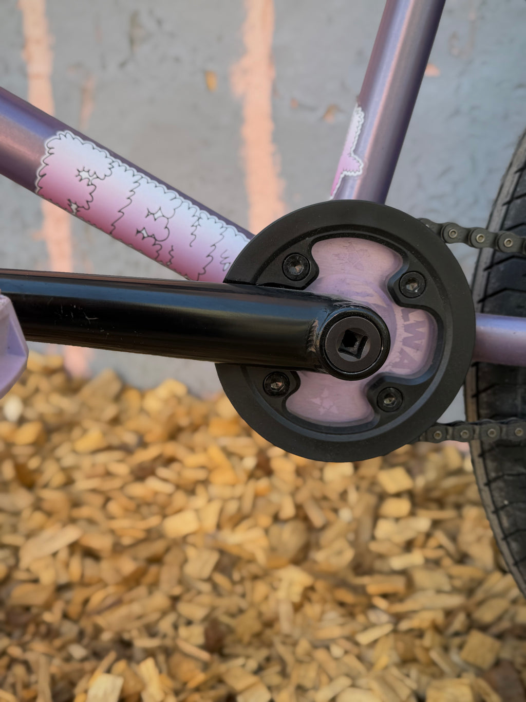 BMX CUSTOM FIEND TY MORROW 20.75" PURPLE HAZE