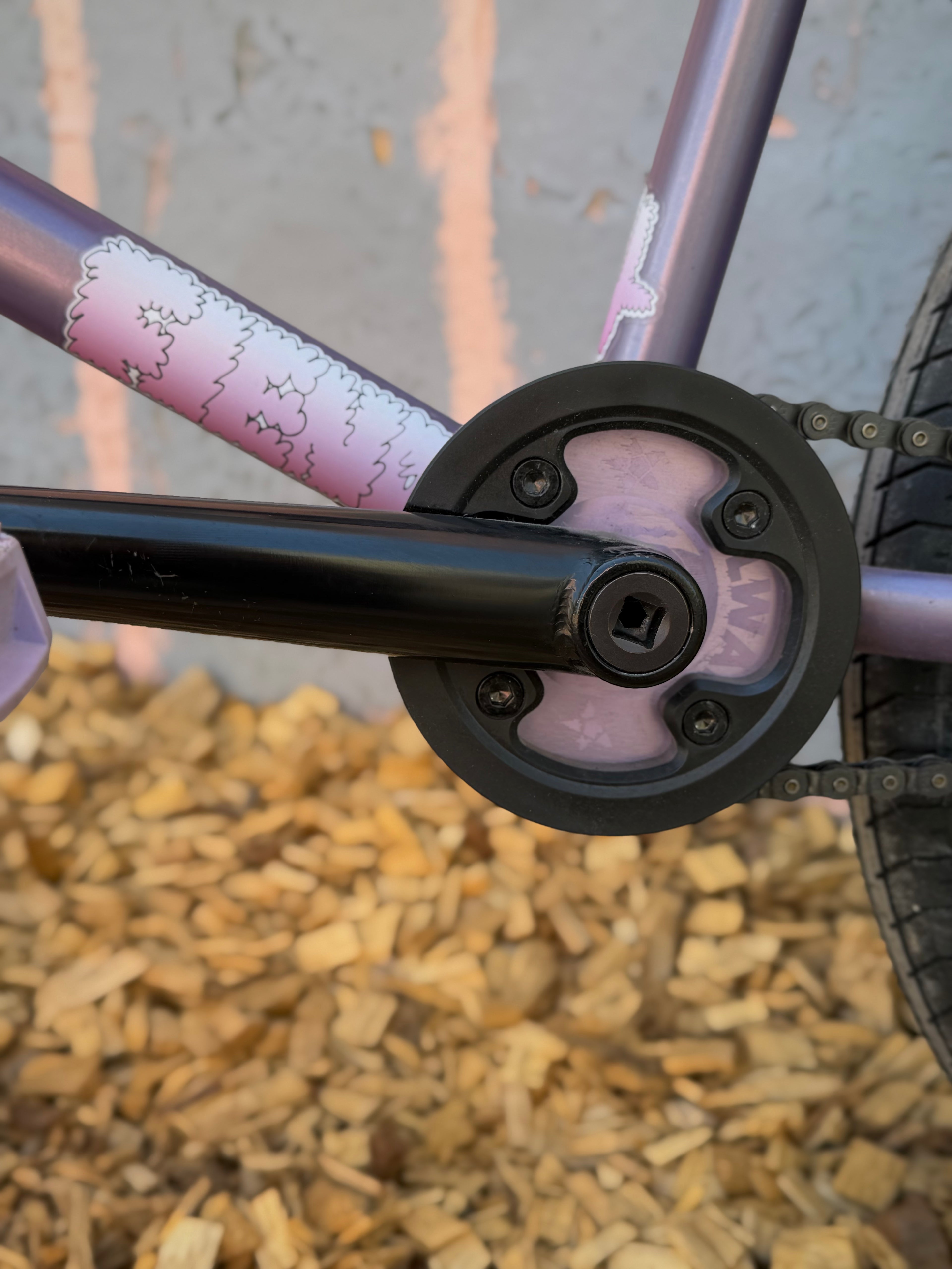 BMX CUSTOM FIEND TY MORROW 20.75" PURPLE HAZE