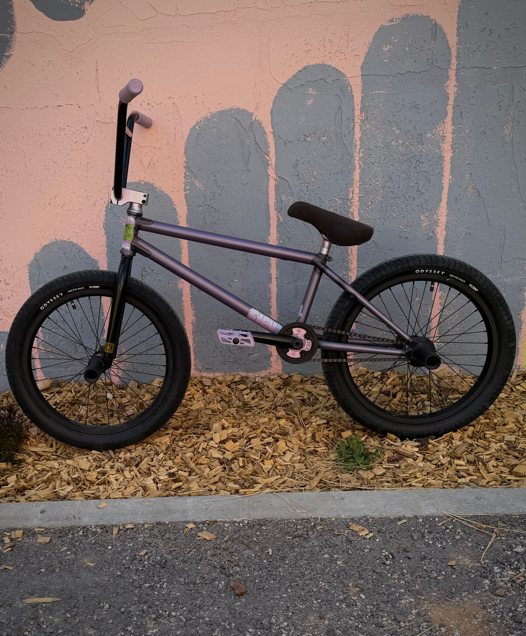 BMX CUSTOM FIEND TY MORROW 20.75" PURPLE HAZE