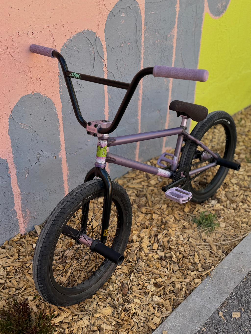 BMX CUSTOM FIEND TY MORROW 20.75" PURPLE HAZE