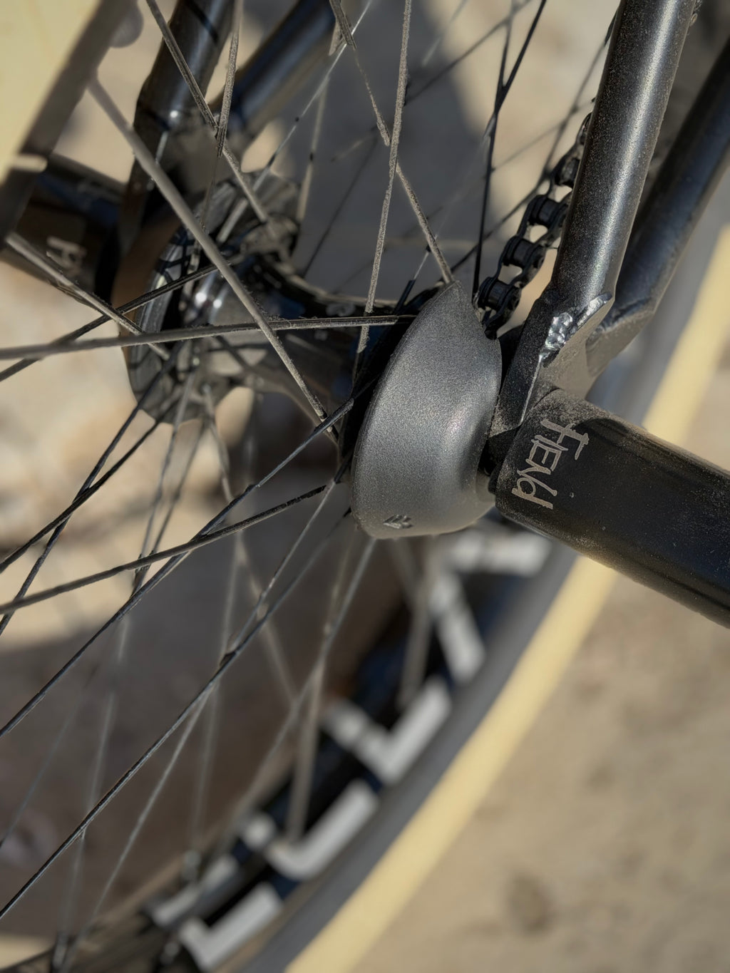 BMX CUSTOM FIEND RAEKES 20.80" BLACK / CHROME