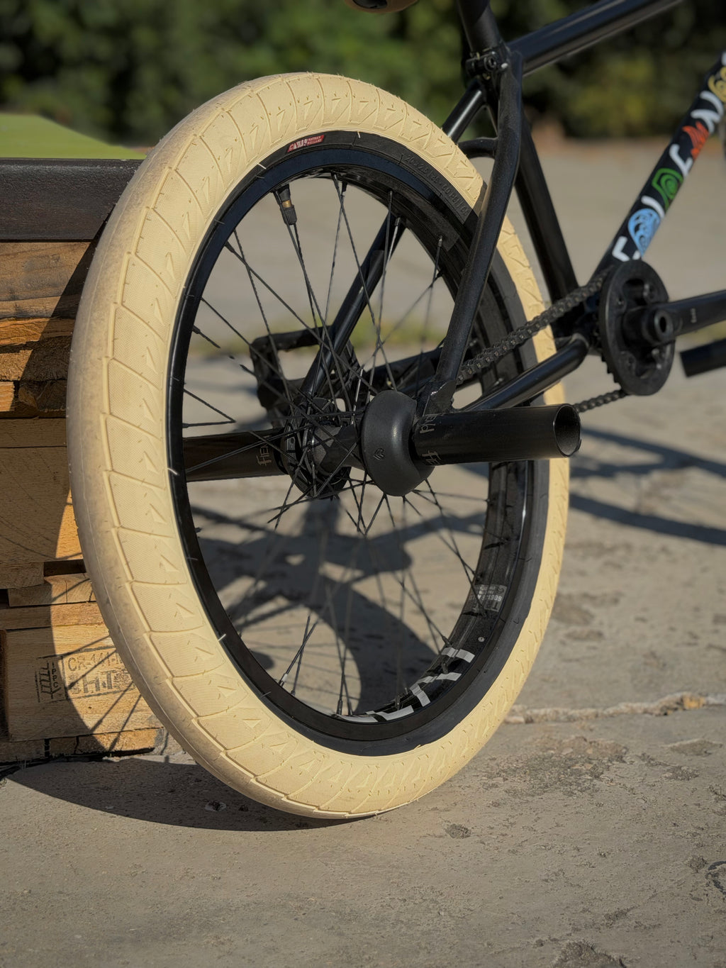 BMX CUSTOM FIEND RAEKES 20.80" BLACK / CHROME