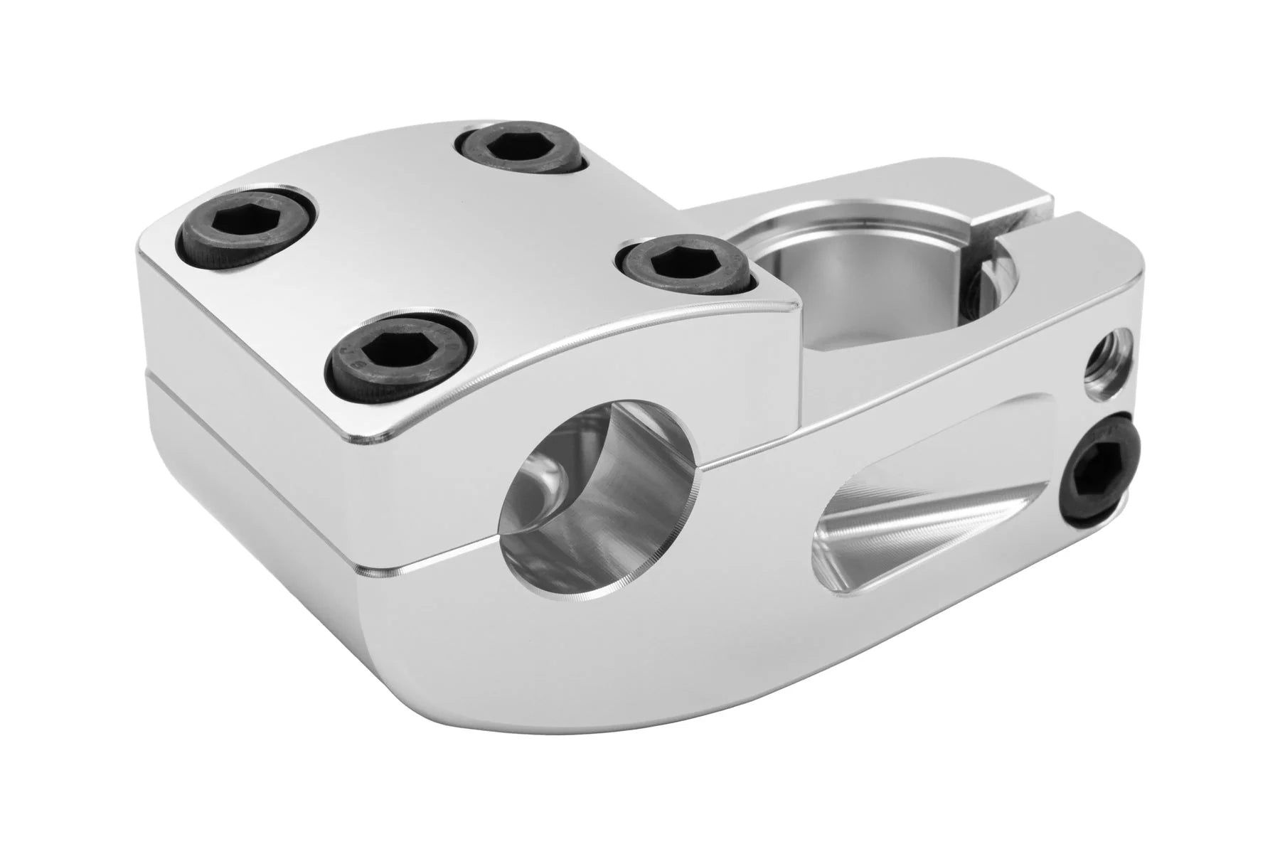 potence odyssey broc v2 silver vue de trois quart face