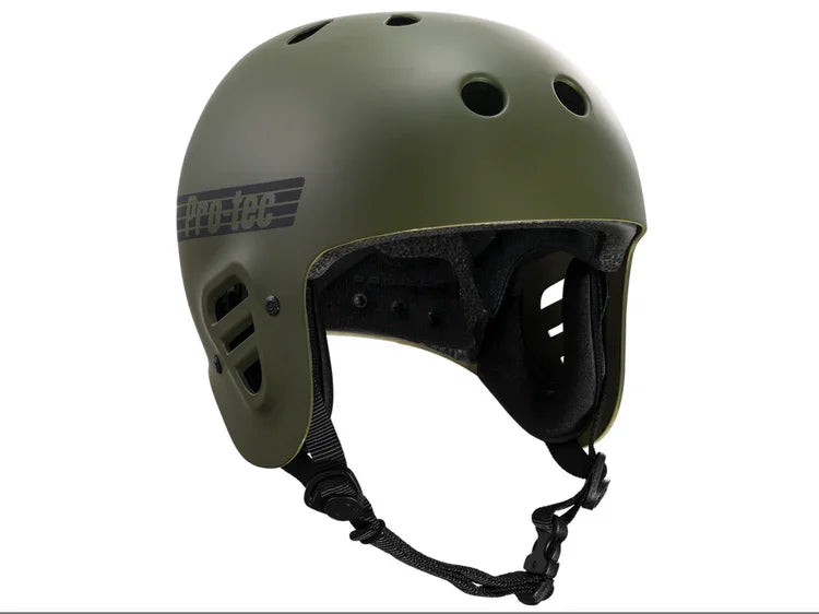 CASQUE PRO-TEC FULL CUT CERTIFIED MATT OLIVE