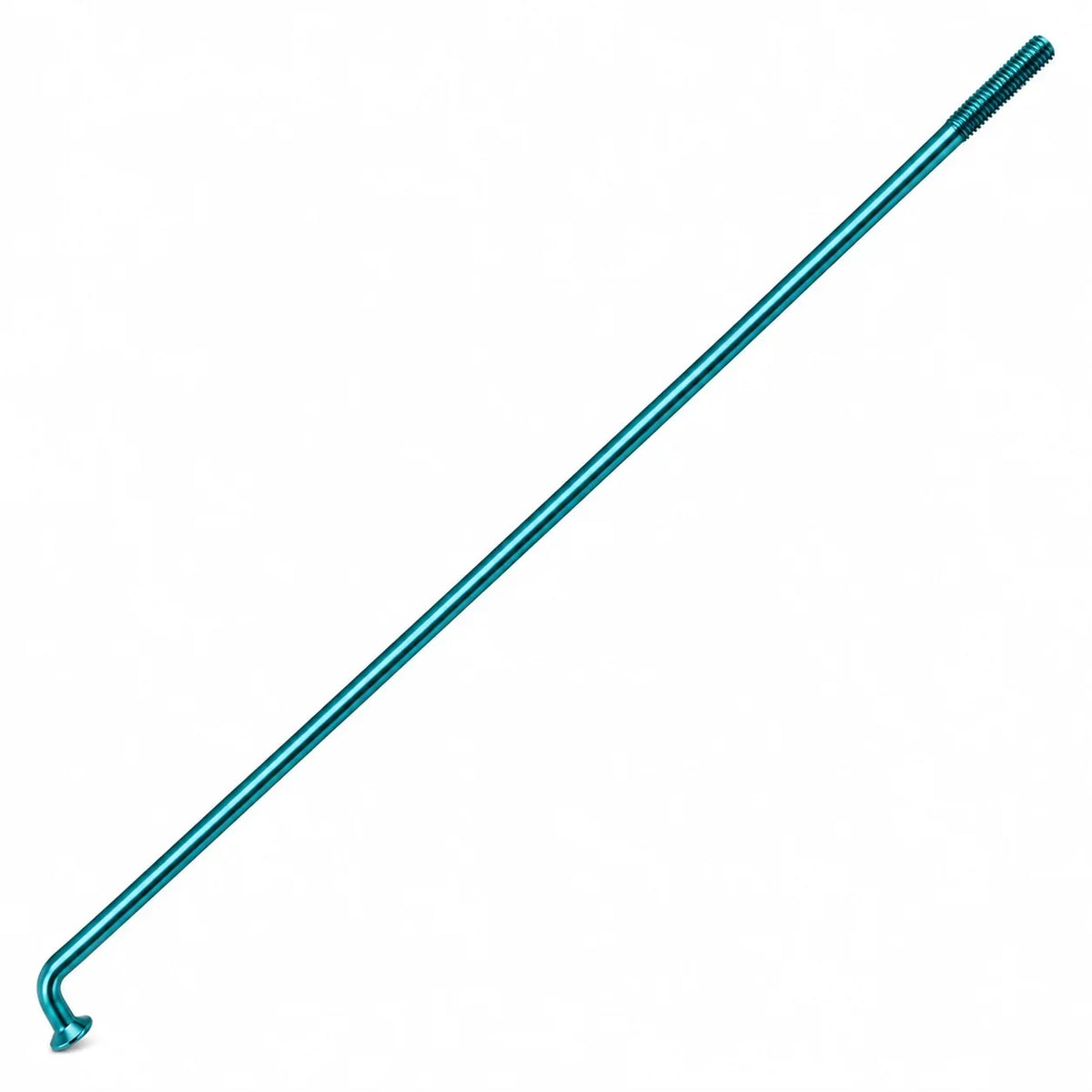 Rayon de roue BMX en titane coloré bleu