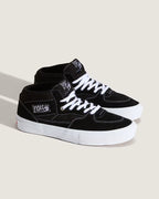 CHAUSSURES VANS SKATE HALF CAB BLACK/WHITE