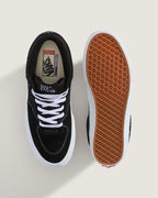 CHAUSSURES VANS SKATE HALF CAB BLACK/WHITE
