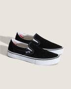 CHAUSSURES VANS SKATE SLIP ON BLACK/WHITE