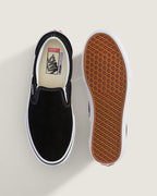 CHAUSSURES VANS SKATE SLIP ON BLACK/WHITE