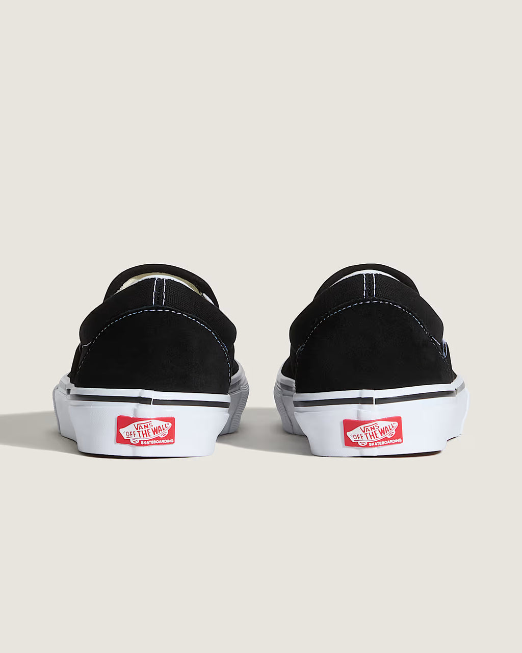 CHAUSSURES VANS SKATE SLIP ON BLACK/WHITE