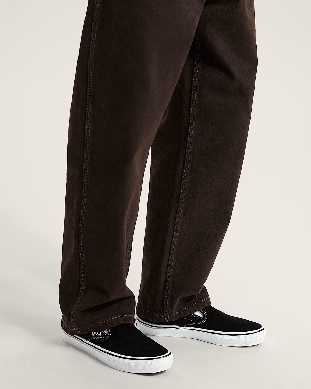CHAUSSURES VANS SKATE SLIP ON BLACK/WHITE