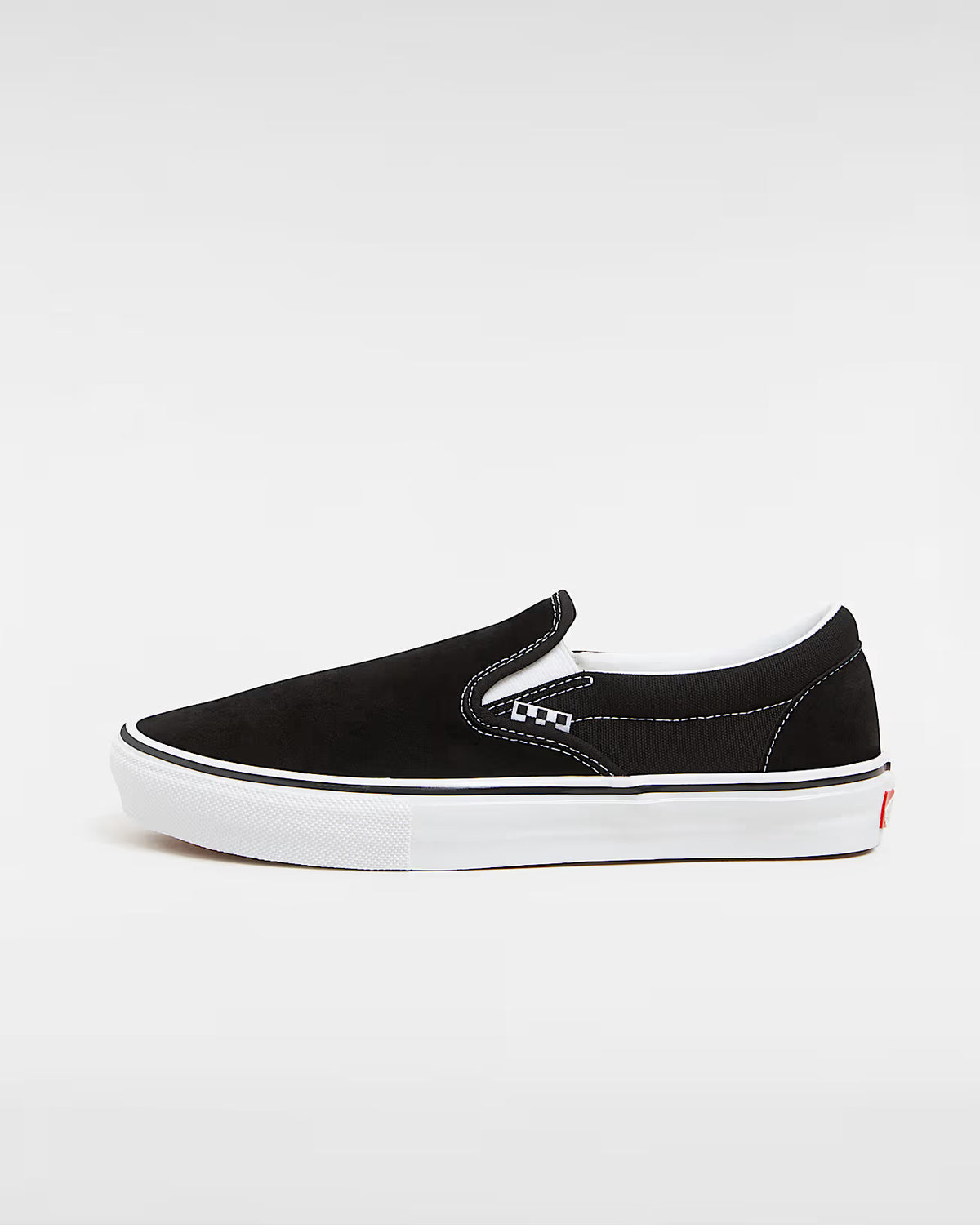 CHAUSSURES VANS SKATE SLIP ON BLACK/WHITE