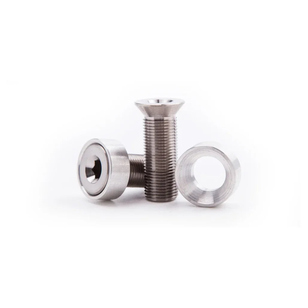 VIS D'AXE DE PÉDALIER FAR EAST 19MM TITANIUM - PROCESS 