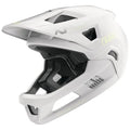 Casque de vélo tout terrain blanc avec mentonnière amovible et ventilation ABUS