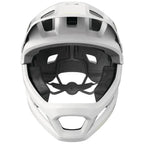 Casque BMX blanc avec système de ventilation et ajustement interne pour protection et confort
