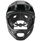 Casque de BMX noir avec système de ventilation et doublure respirante pour protection maximale