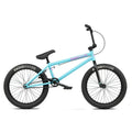 Vélo BMX bleu clair avec pneus RadioBikeCo, cadre robuste et design moderne
