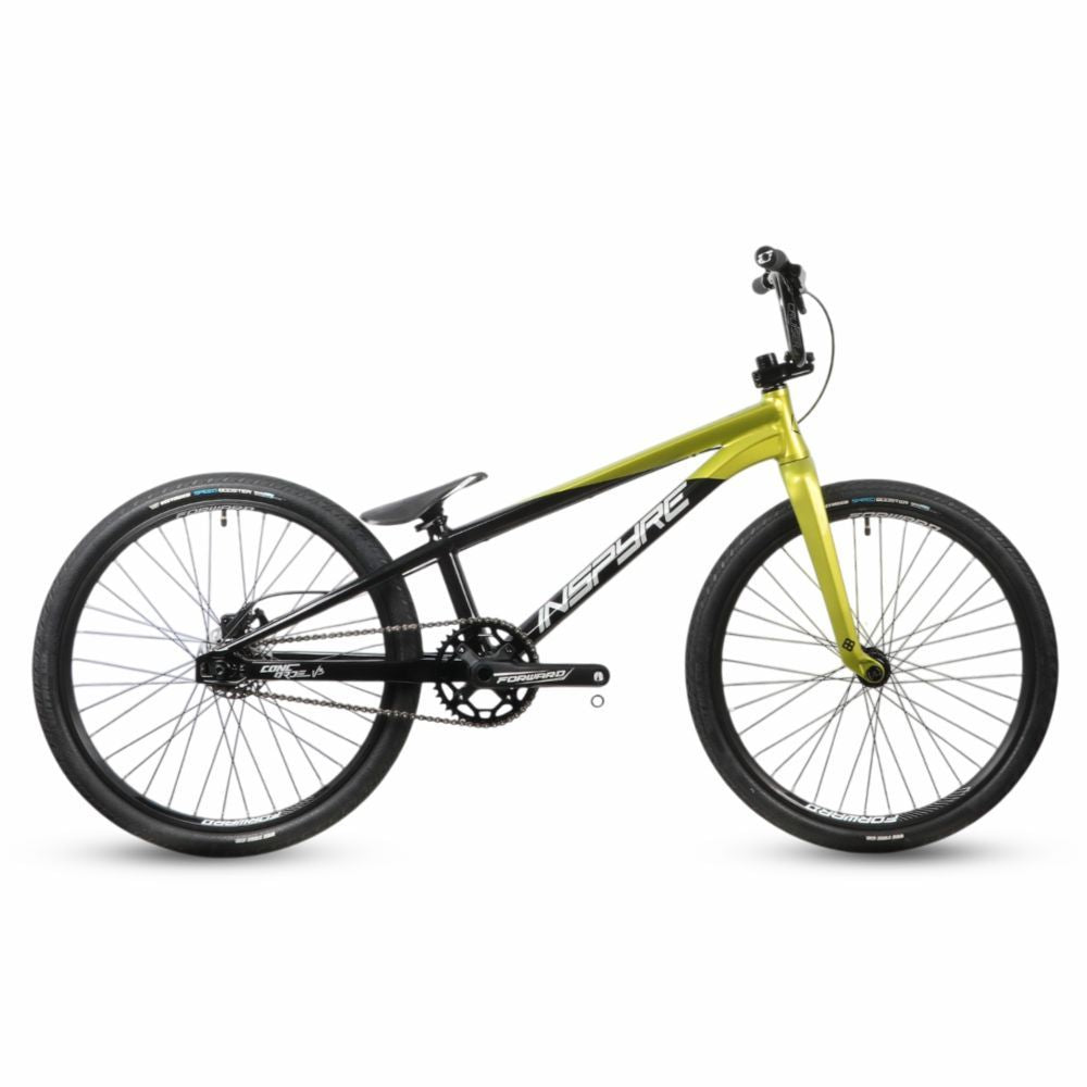 Bmx Inspyre Concorde V3 Cruiser 2Xl Lime-Black, profil droit