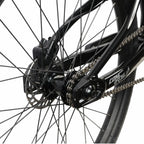 Bmx Inspyre Concorde V3 Cruiser 2Xl Lime-Black, trois quarts arrière