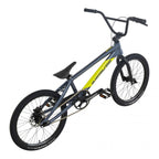 BMX Inspyre Evo Disk 2027 PRO gris, vue trois quarts arrière