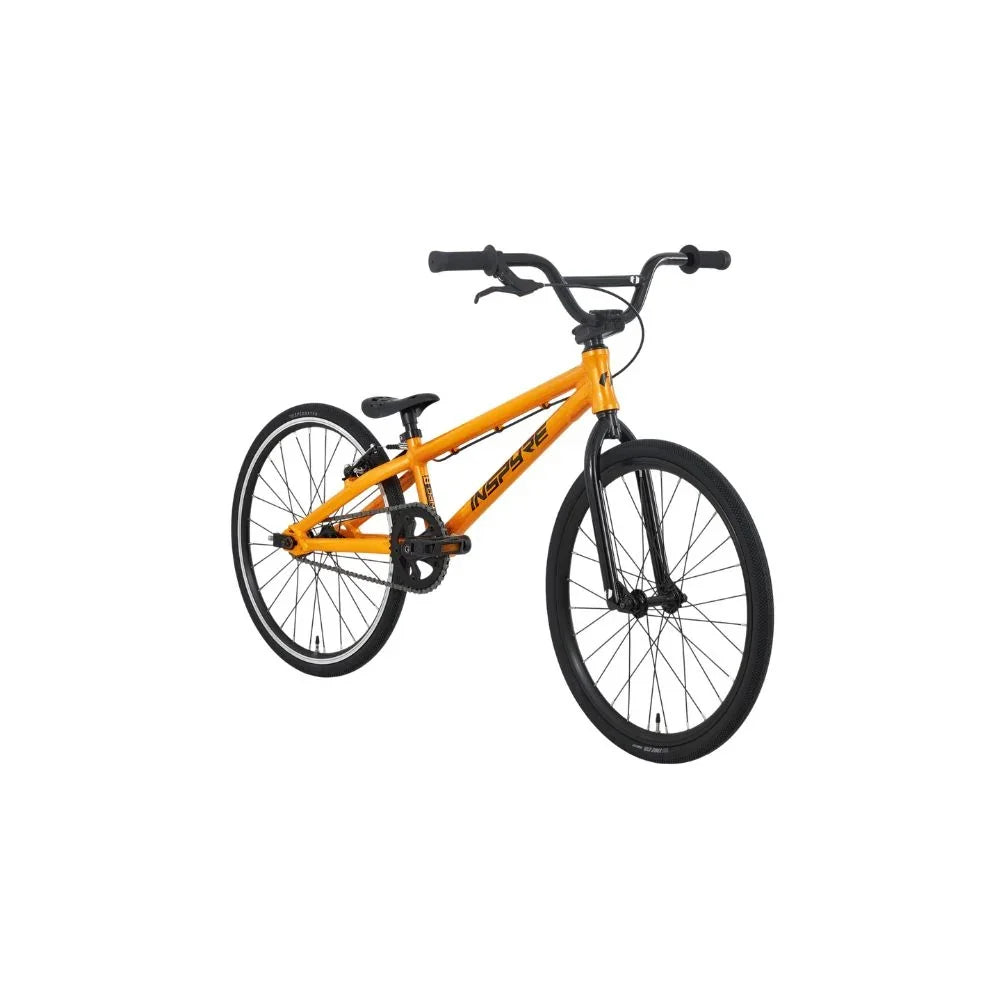 BMX complet Inspyre Neo Junior de couleur orange sur fond blanc