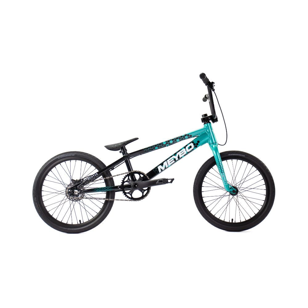 Bmx Meybo Clipper 2026 Pro 21" Black-Green-White, profil droit
