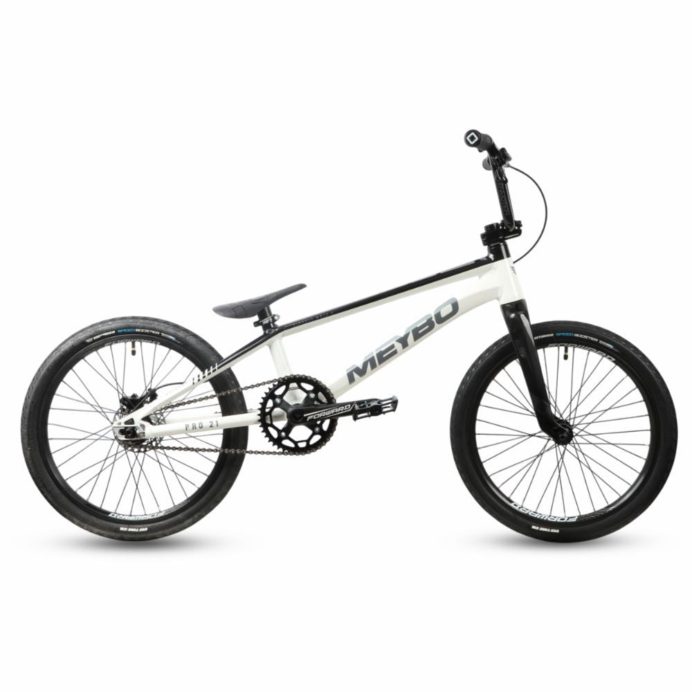 Bmx Meybo Holeshot Custom Expert White-Black-Grey, profil droit