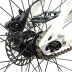 Bmx Meybo Holeshot Custom Expert White-Black-Grey, trois quarts arrière