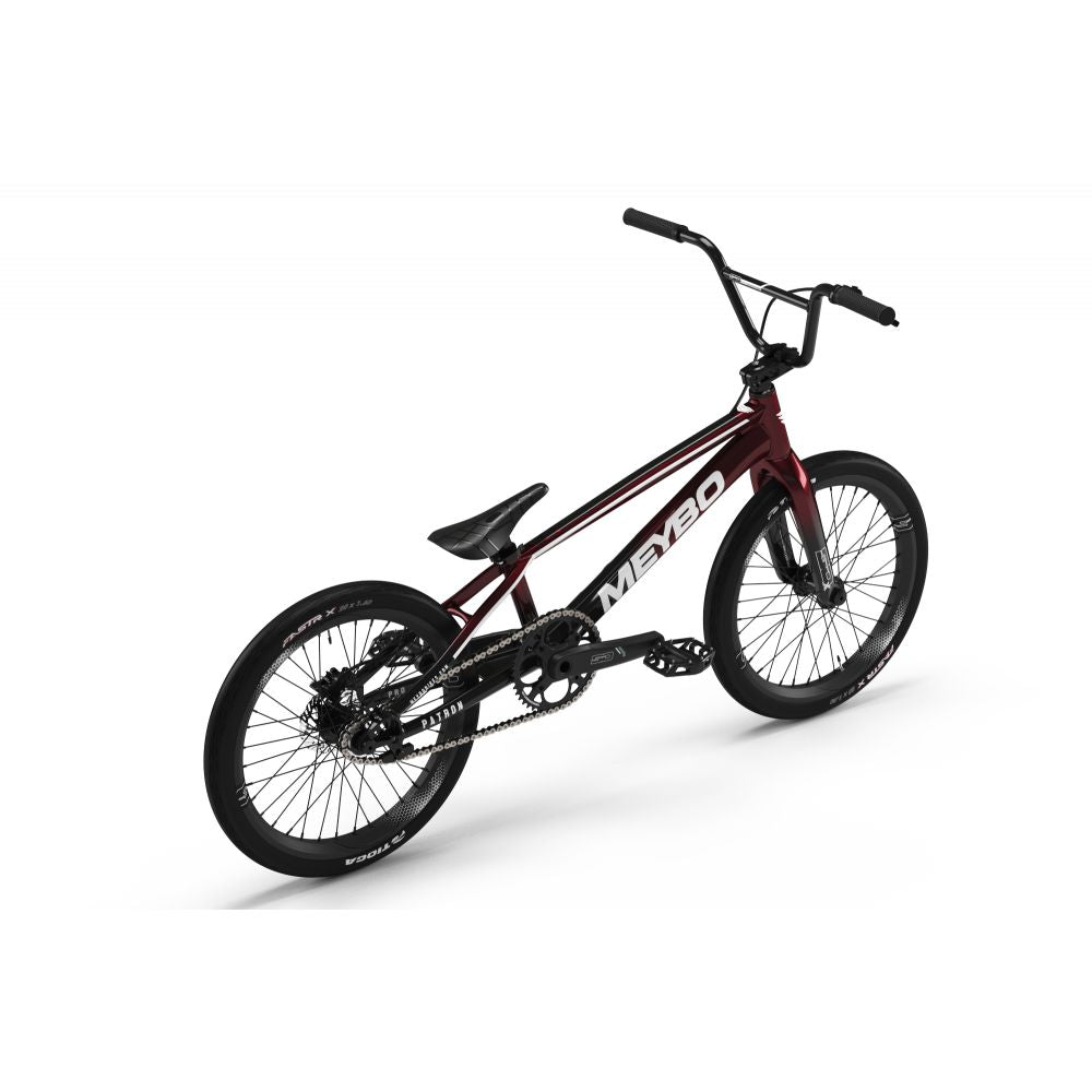 Bmx Meybo Patron 2025 Pro 22" Red-Black-White, trois quarts avant