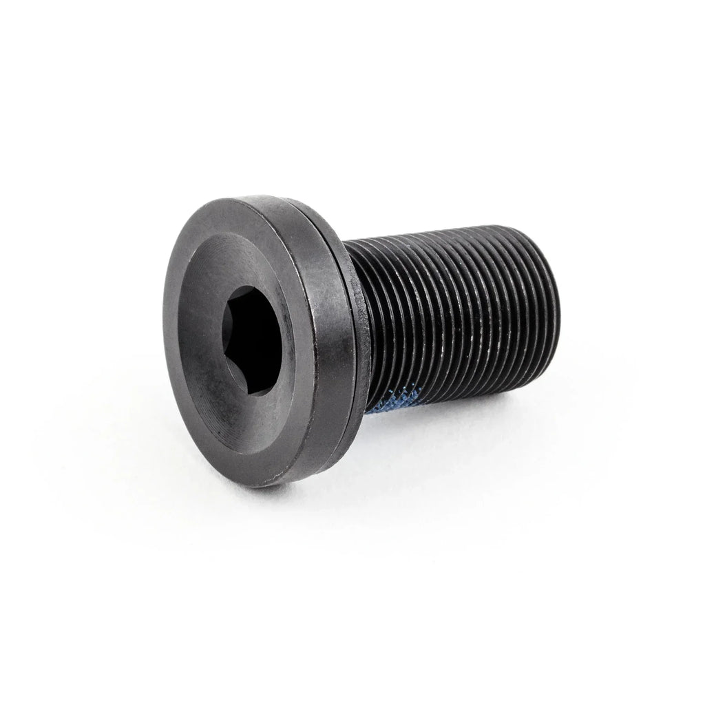 Vis d'axe de pédalier Kink Pillar 22mm noire avec tête hexagonale