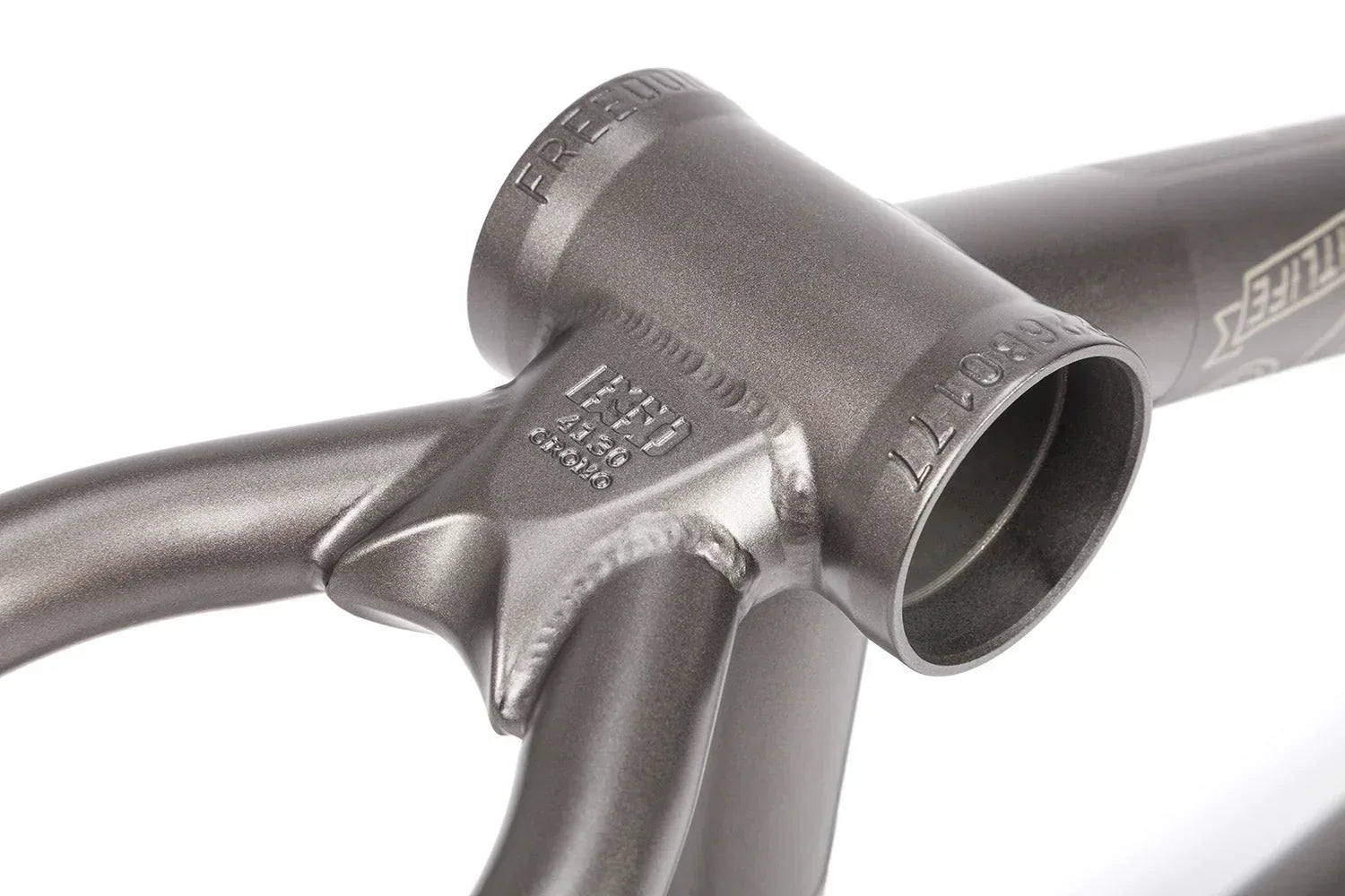 Guidon BMX en acier chromoly 4130, finition mate, pour vélo freestyle et tricks
