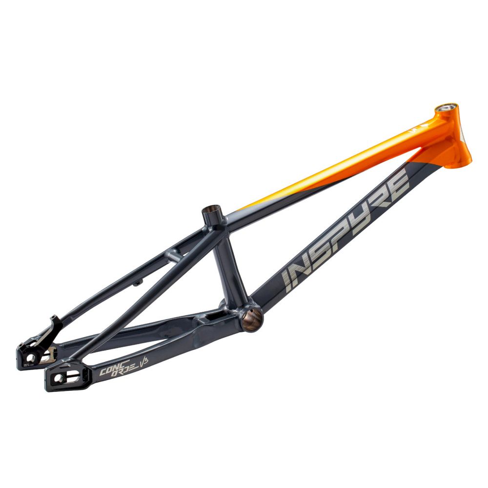 Cadre Inspyre Concorde V3 - Orange / Gun Metal, vue 2