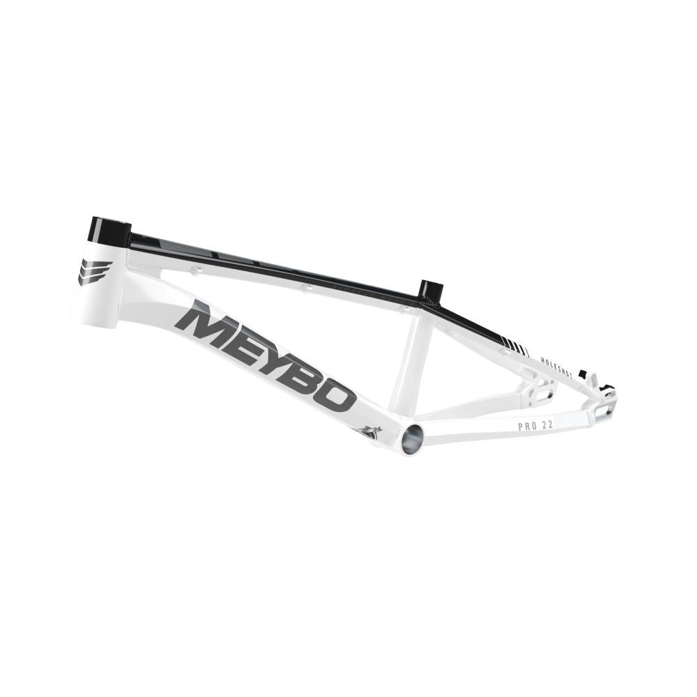 Cadre Meybo Holeshot 2025 - White/Black/Grey, vue 1