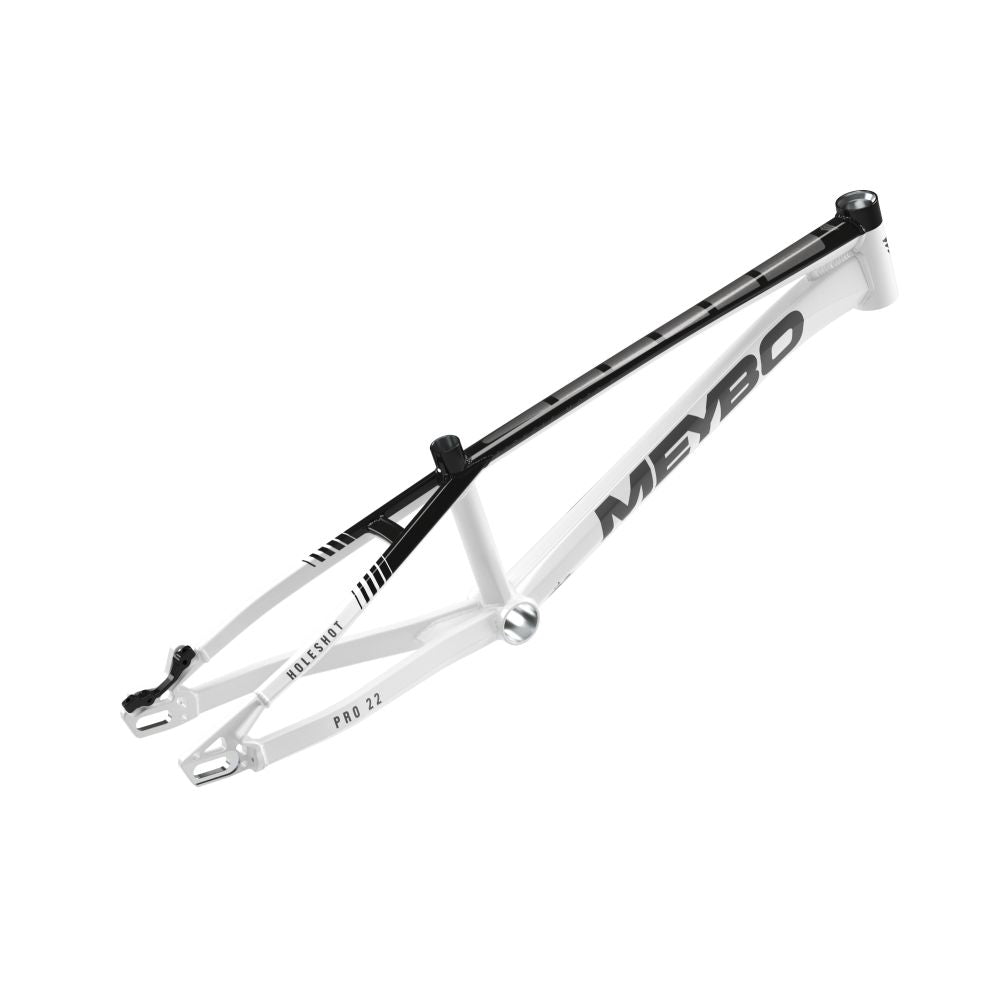 Cadre Meybo Holeshot 2025 - White/Black/Grey, vue 2