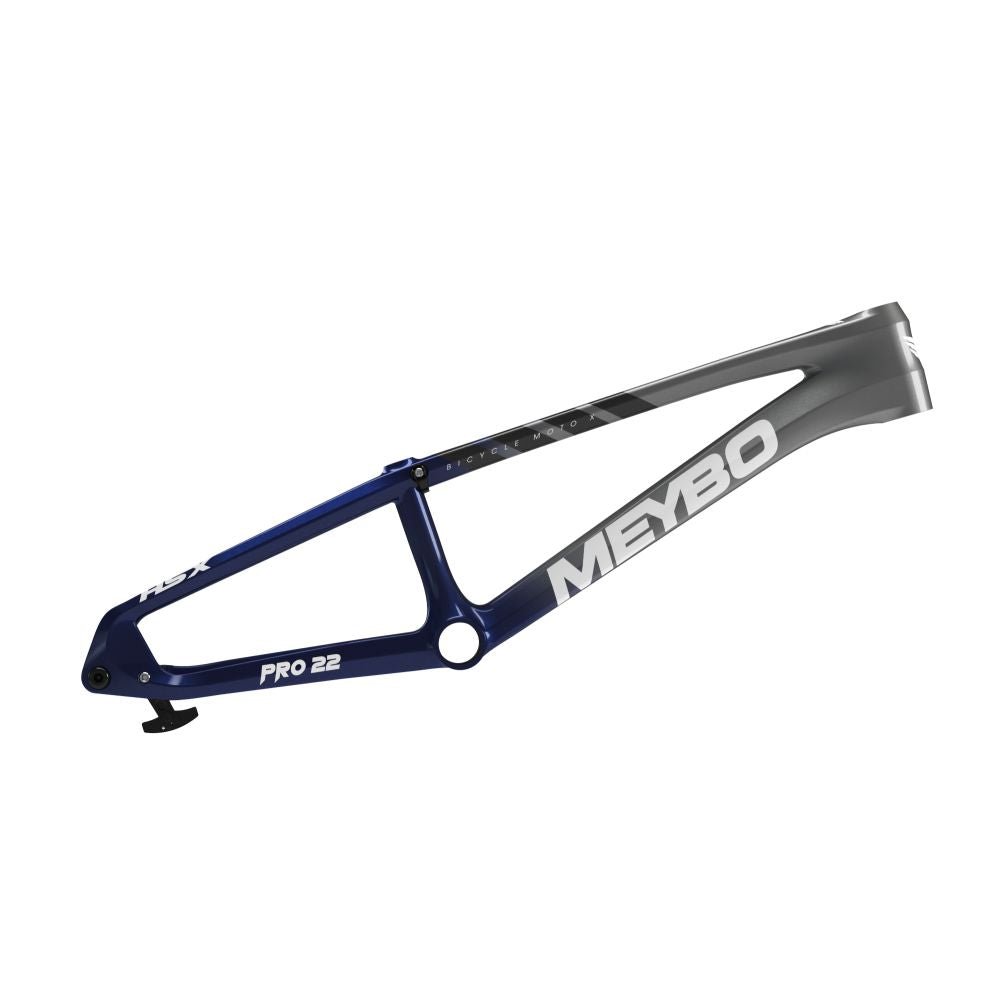 Cadre Meybo Hsx Carbon 2024.5 - Silver/Blue/White/Grey, vue 3