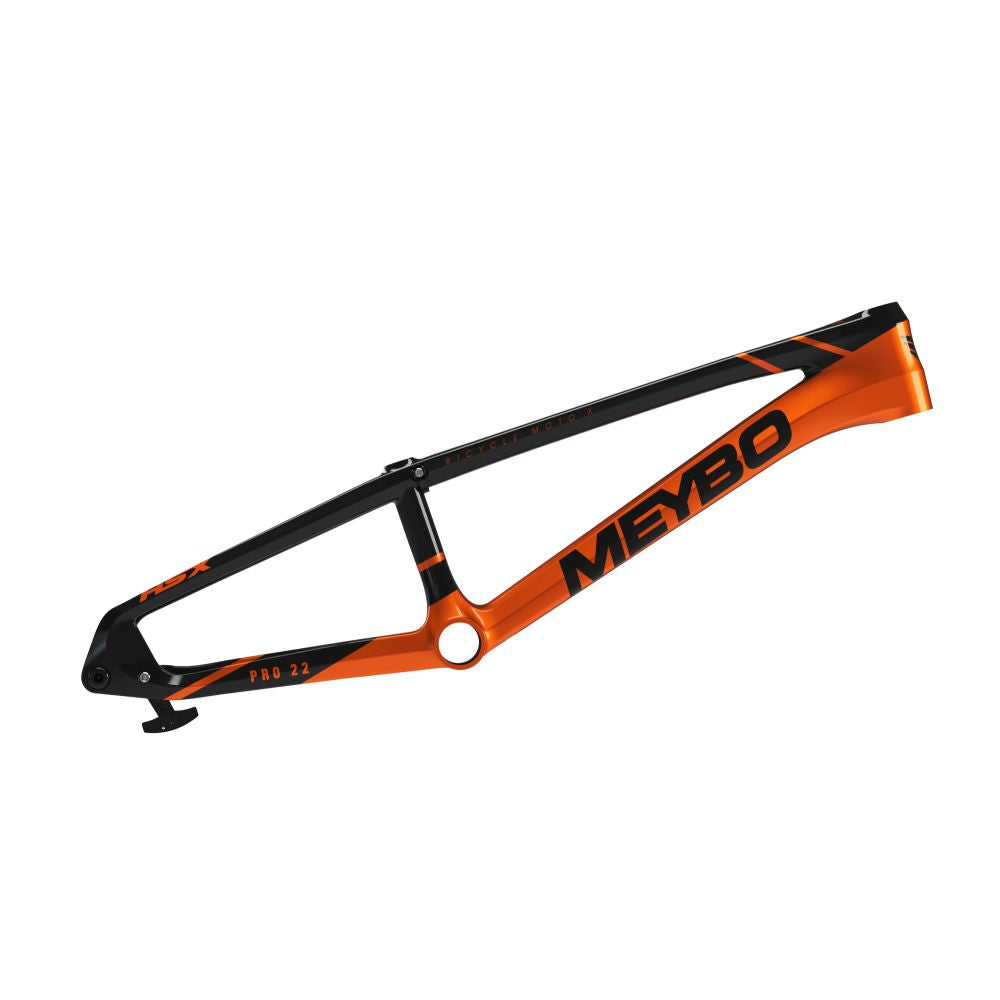Cadre Meybo Hsx Carbon 2025 - Black/Orange, vue 3