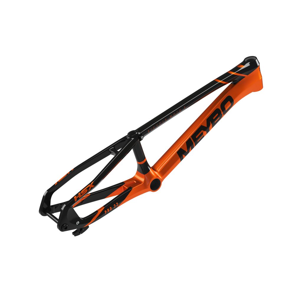 Cadre Meybo Hsx Carbon 2025 - Black/Orange, vue 2