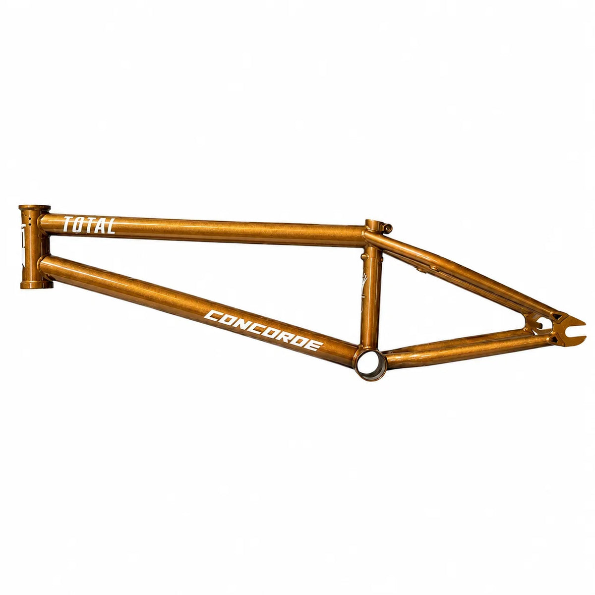 Cadre de BMX doré Total Concorde, design robuste pour freestyle